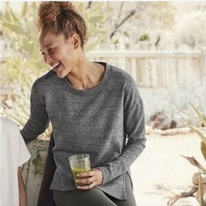 Athleta Coaster Luxe‎ Sweater Crewneck Fleece Lined Crewneck Women’s